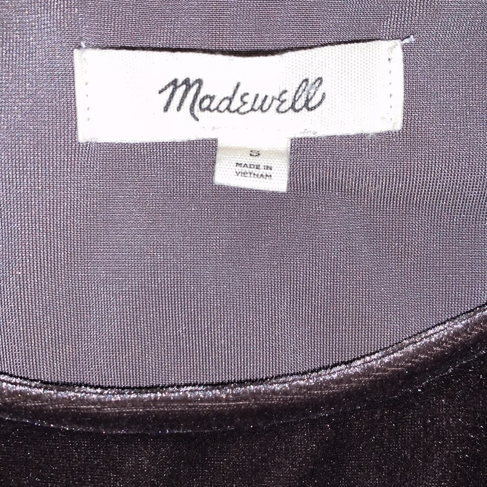 Madewell Velvet Butterfly Top - Picture 4 of 9